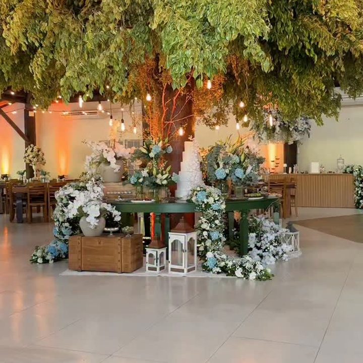 Evento decorado pela Cunha Festas