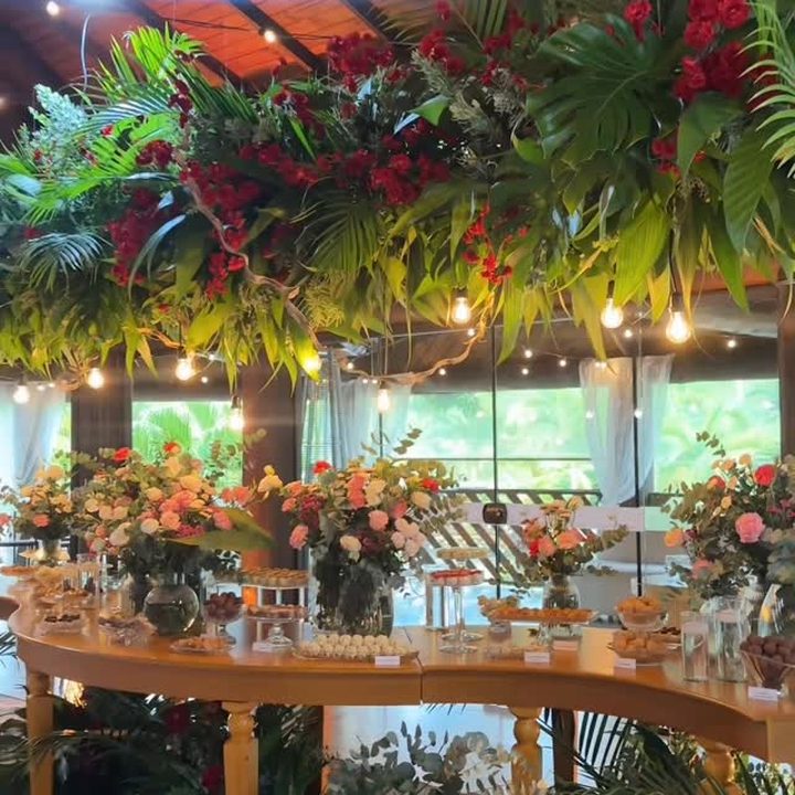 Evento decorado pela Cunha Festas